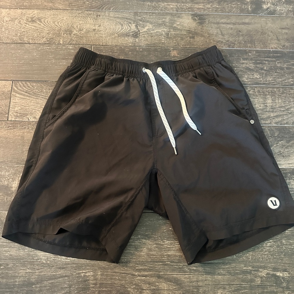Black Vuori  Athletic Shorts